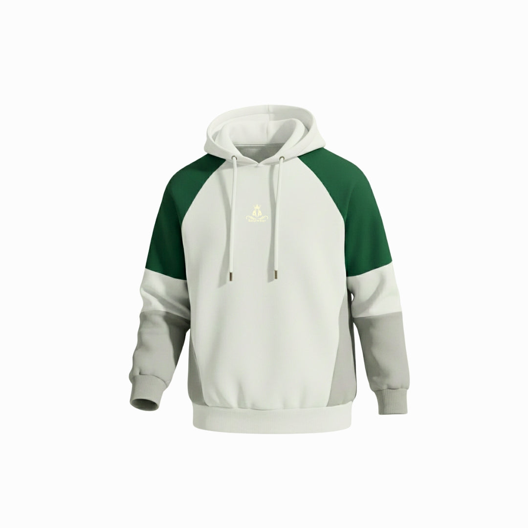 SOULWEAR – Forest Cream Raglan Hoodie